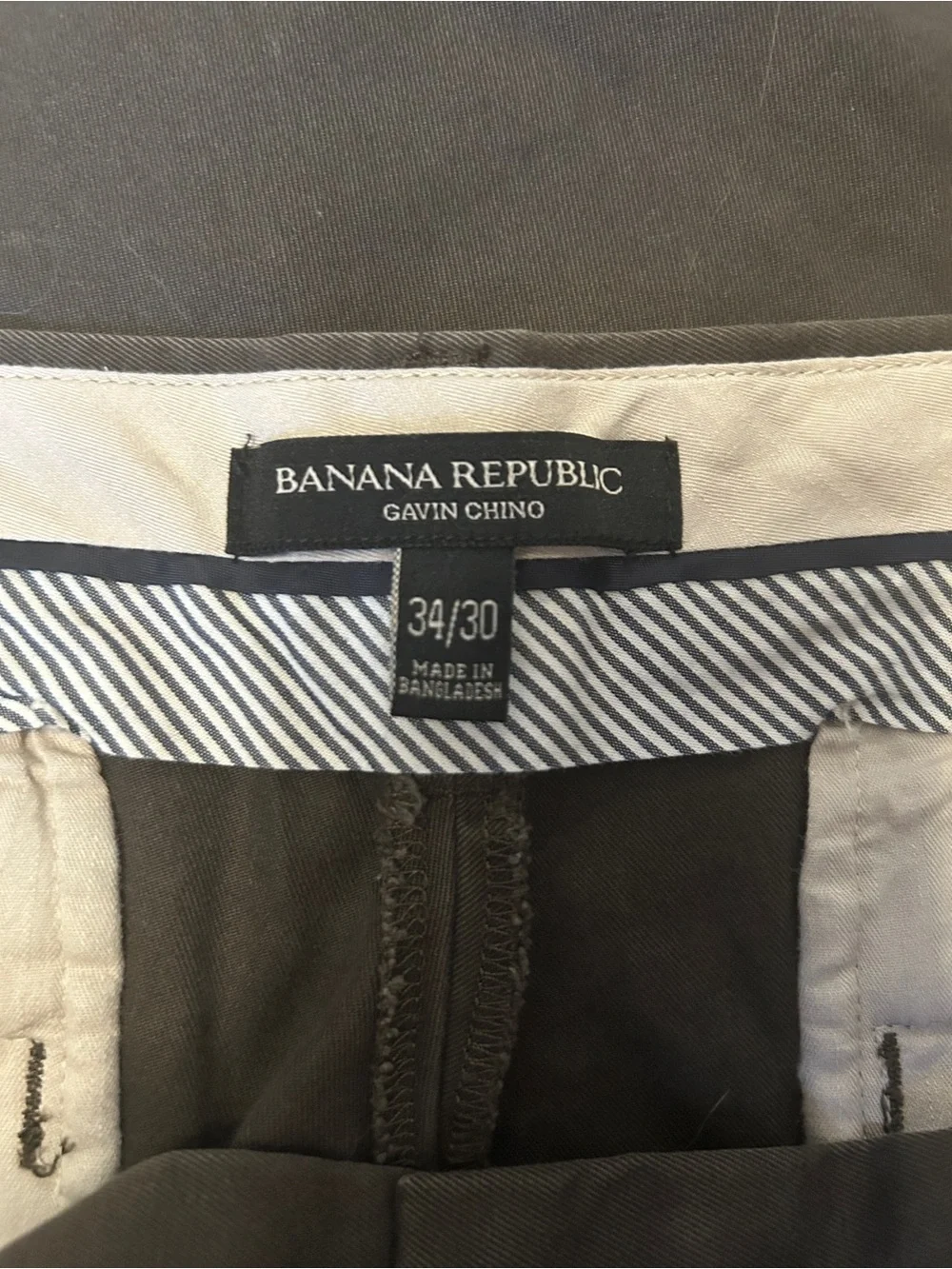 Banana Republic Dark Brown Men's Chinos 34x30